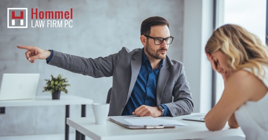 manager firing an employee