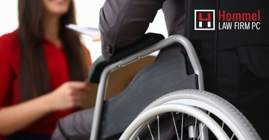 employee on wheelchair